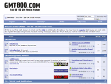 Tablet Screenshot of gmt800.com